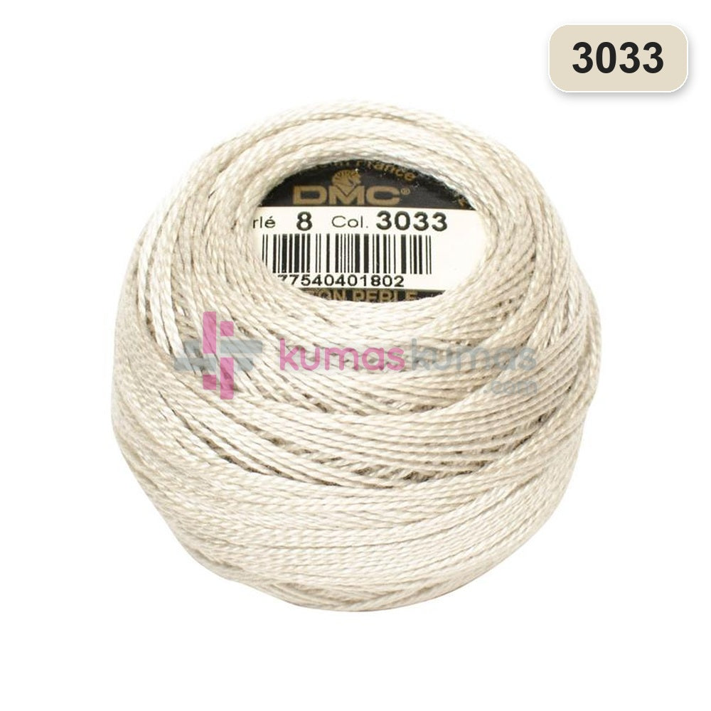 DMC No:8 Koton Perle 3033