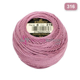 DMC No:8 Koton Perle 316