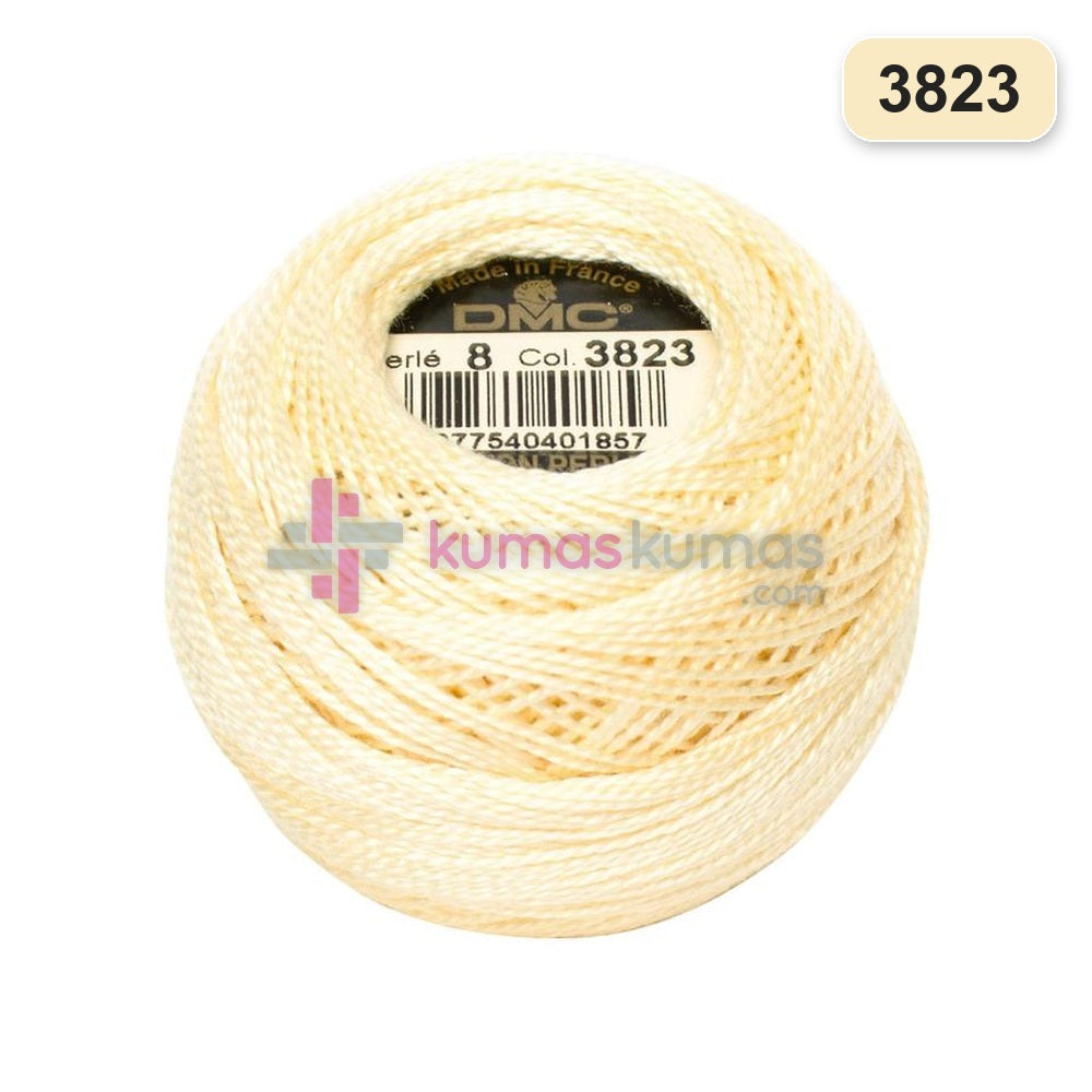 DMC No:8 Koton Perle 3823