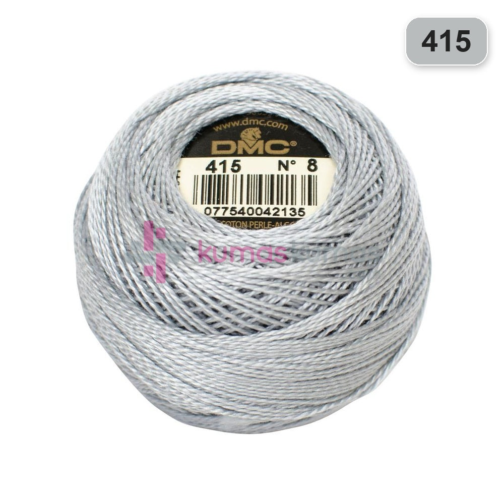 DMC No:8 Koton Perle 415