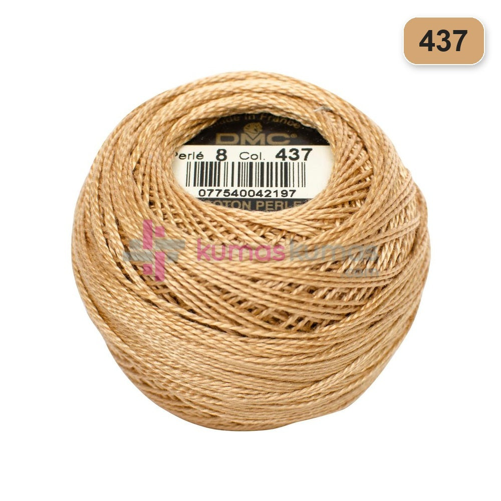 DMC No:8 Koton Perle 437