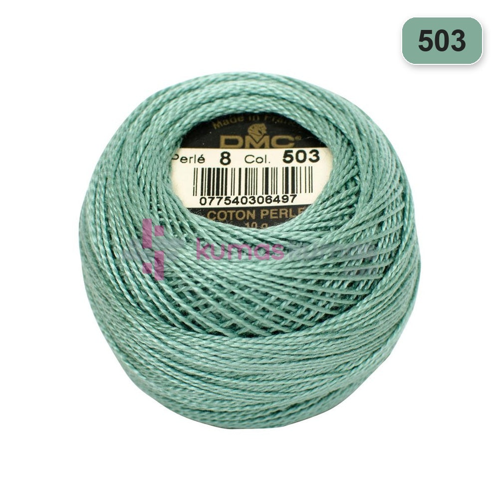 DMC No:8 Koton Perle 503