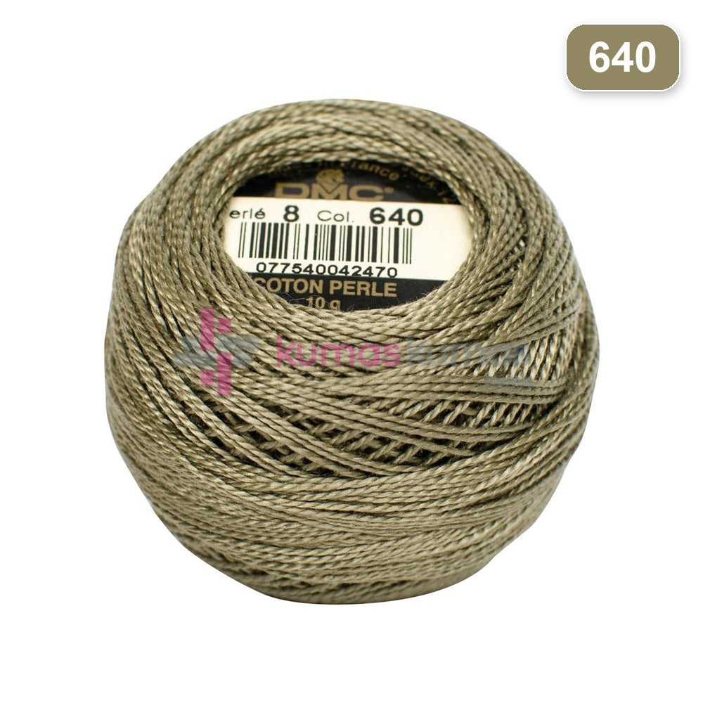 DMC No:8 Koton Perle 640