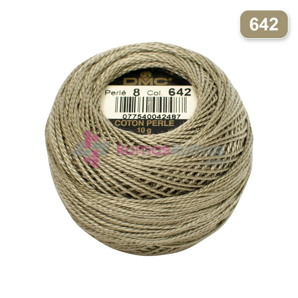DMC No:8 Koton Perle 642