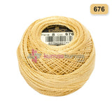 DMC No:8 Koton Perle 676