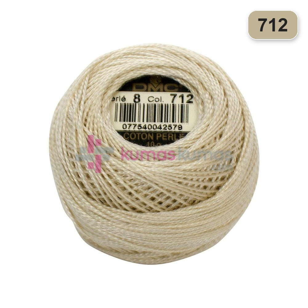 DMC No:8 Koton Perle 712