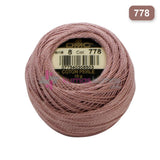 DMC No:8 Koton Perle 778
