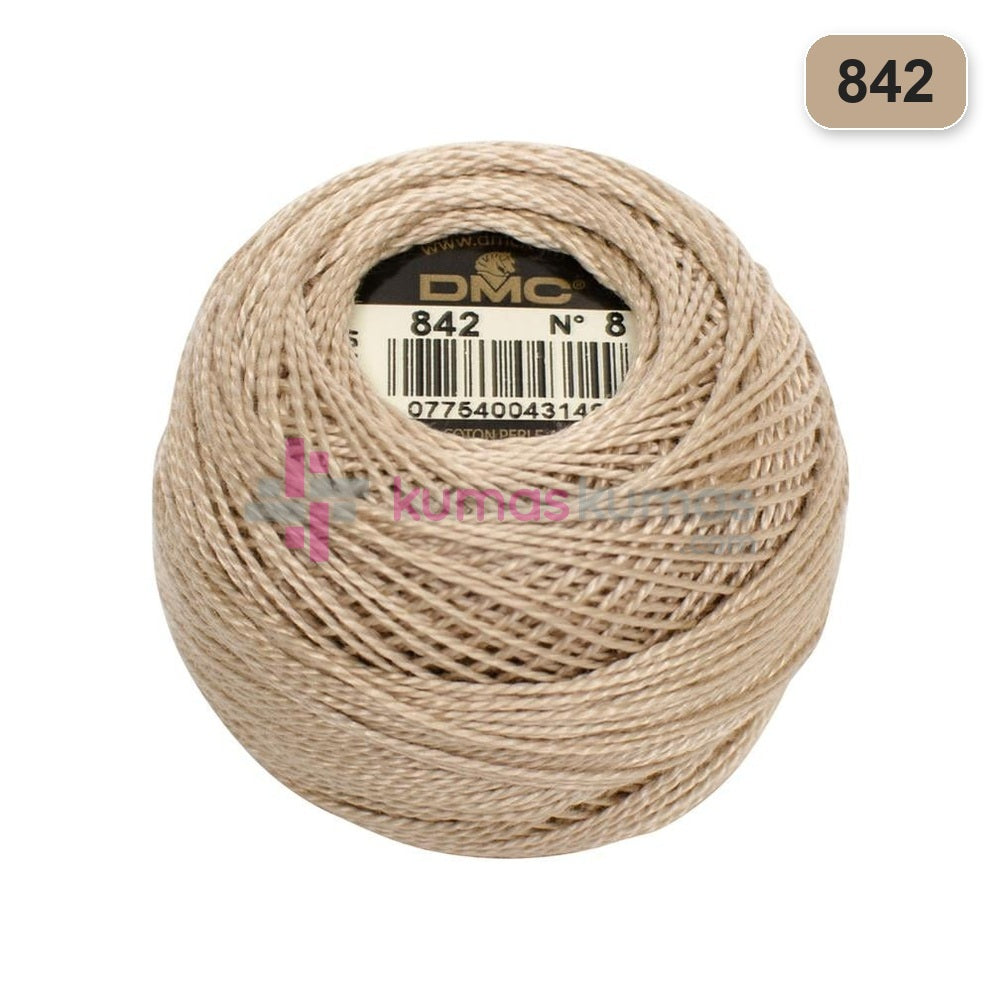DMC No:8 Koton Perle 842