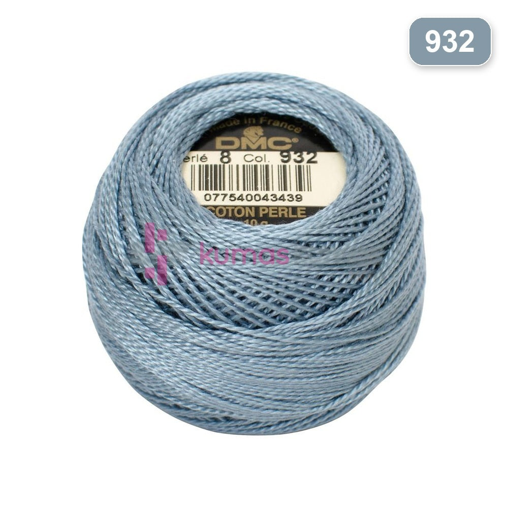 DMC No:8 Koton Perle 932