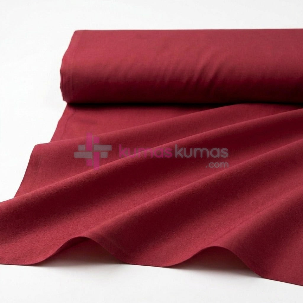Duz Poplin 943 Bordo