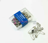 TAKSUN Safety Pins 50 Adet - Gümüş (Krom)