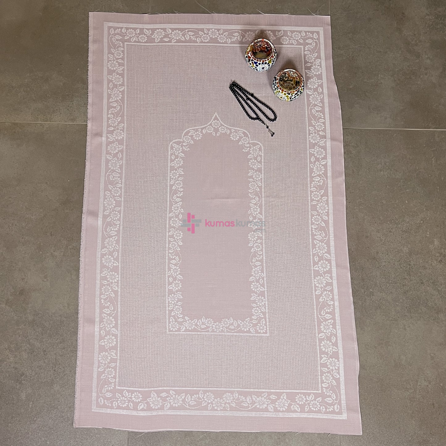 İşlemelik etamin seccade, 80x135cm — el nakışı ve çeyiz için