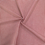 Etuval Linen Kareli Duck Keten Kumaş — yakın çekim