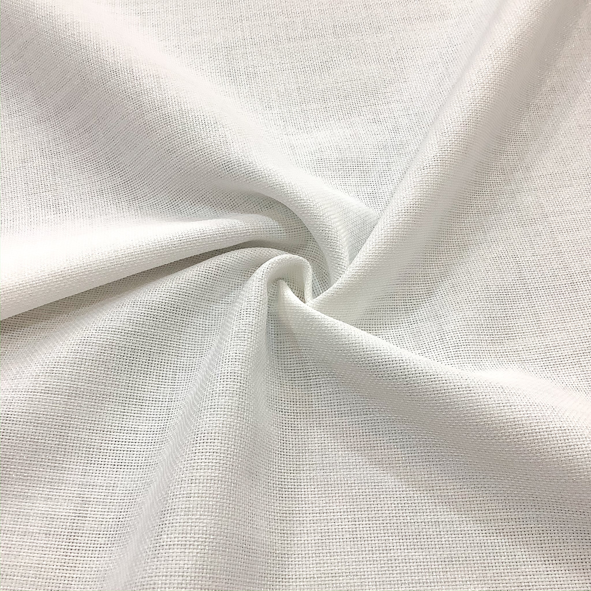 Etuval Linen İşlemelik Simli Etamin Kumaş — renk seçeneği 9