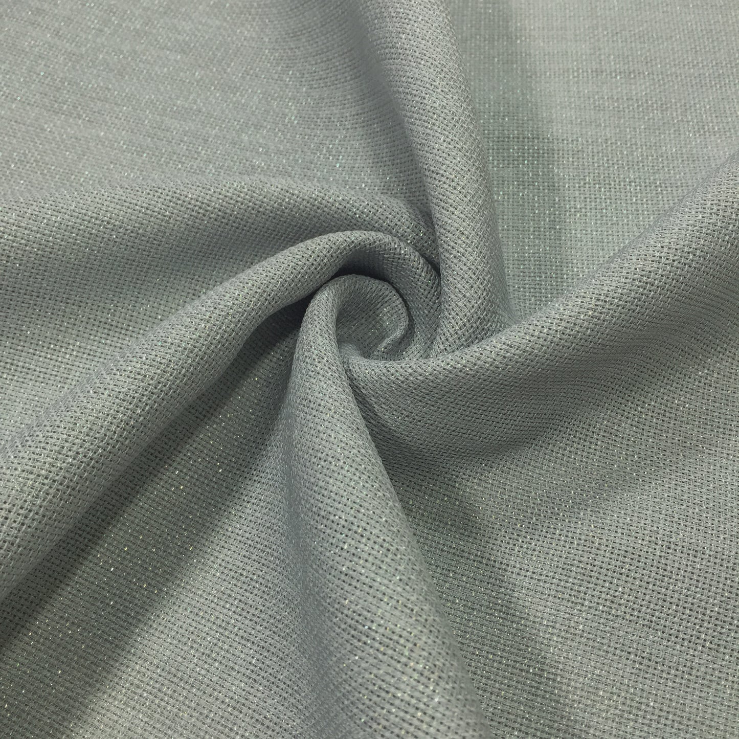 Etuval Linen İşlemelik Simli Etamin Kumaş — renk seçeneği 6