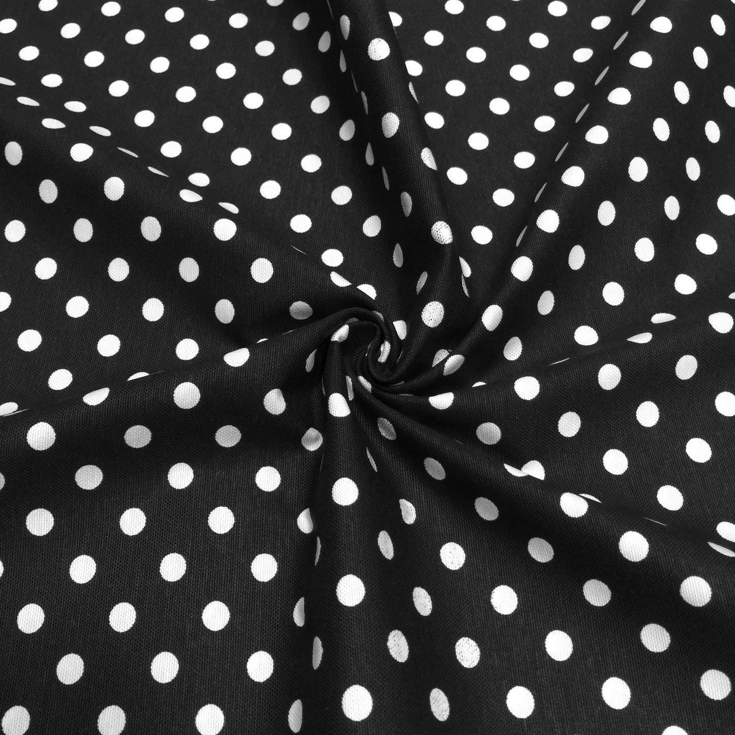Puantiyeli Duck Keten Kumaş — doku detayı